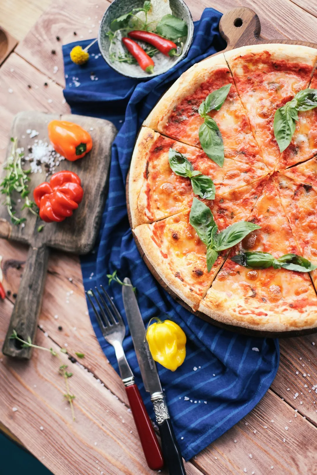 Traditional Oven Pizza at Caruso