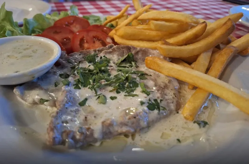 Maiale al Gorgonzola